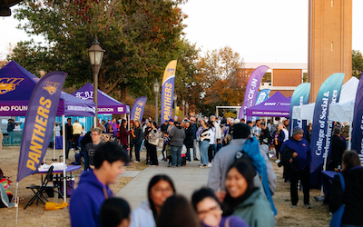 2025 UNI Homecoming celebration on Friday night.