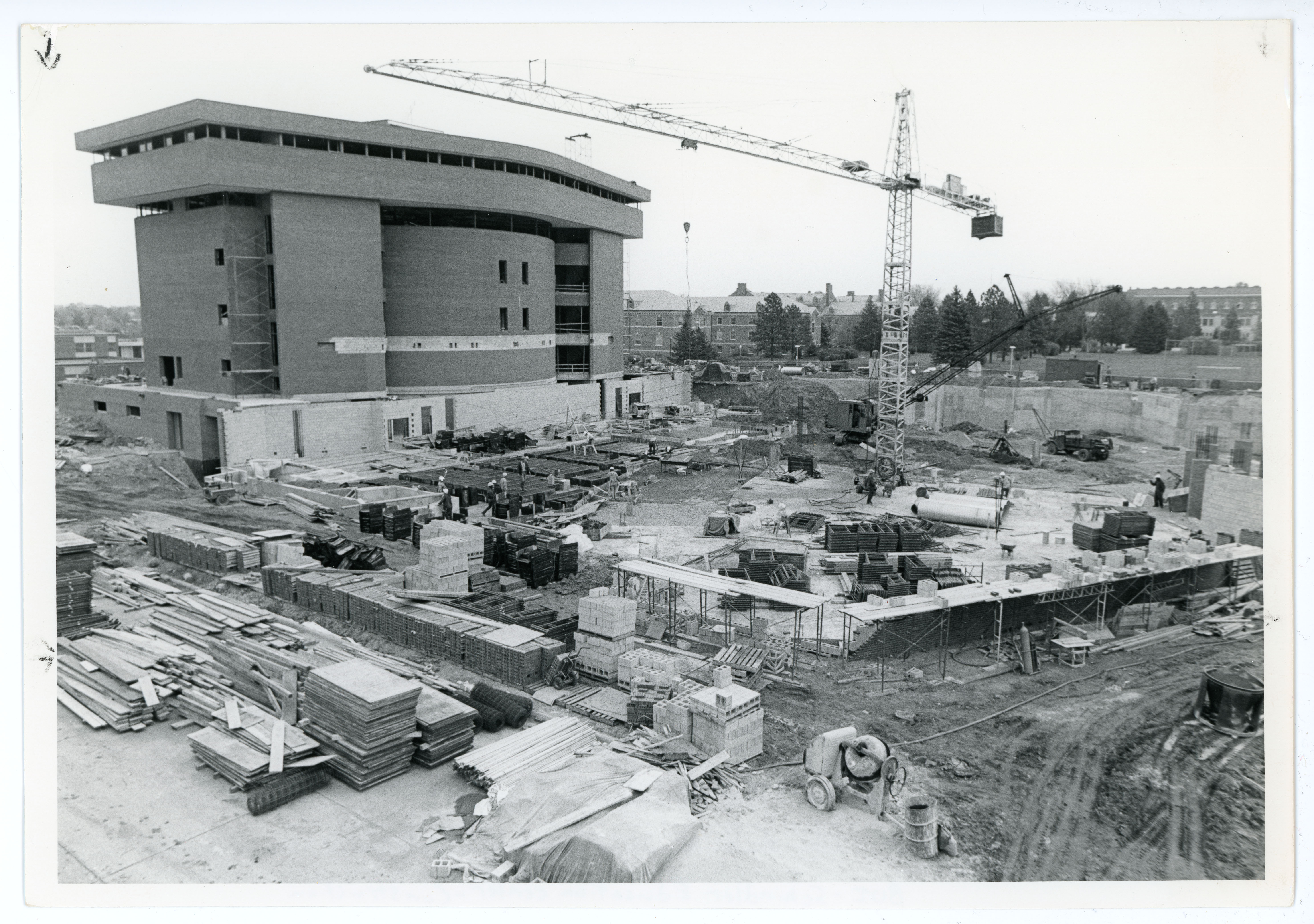 Construction of Schindler Education Center