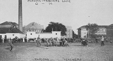The Parsons vs. Teachers game